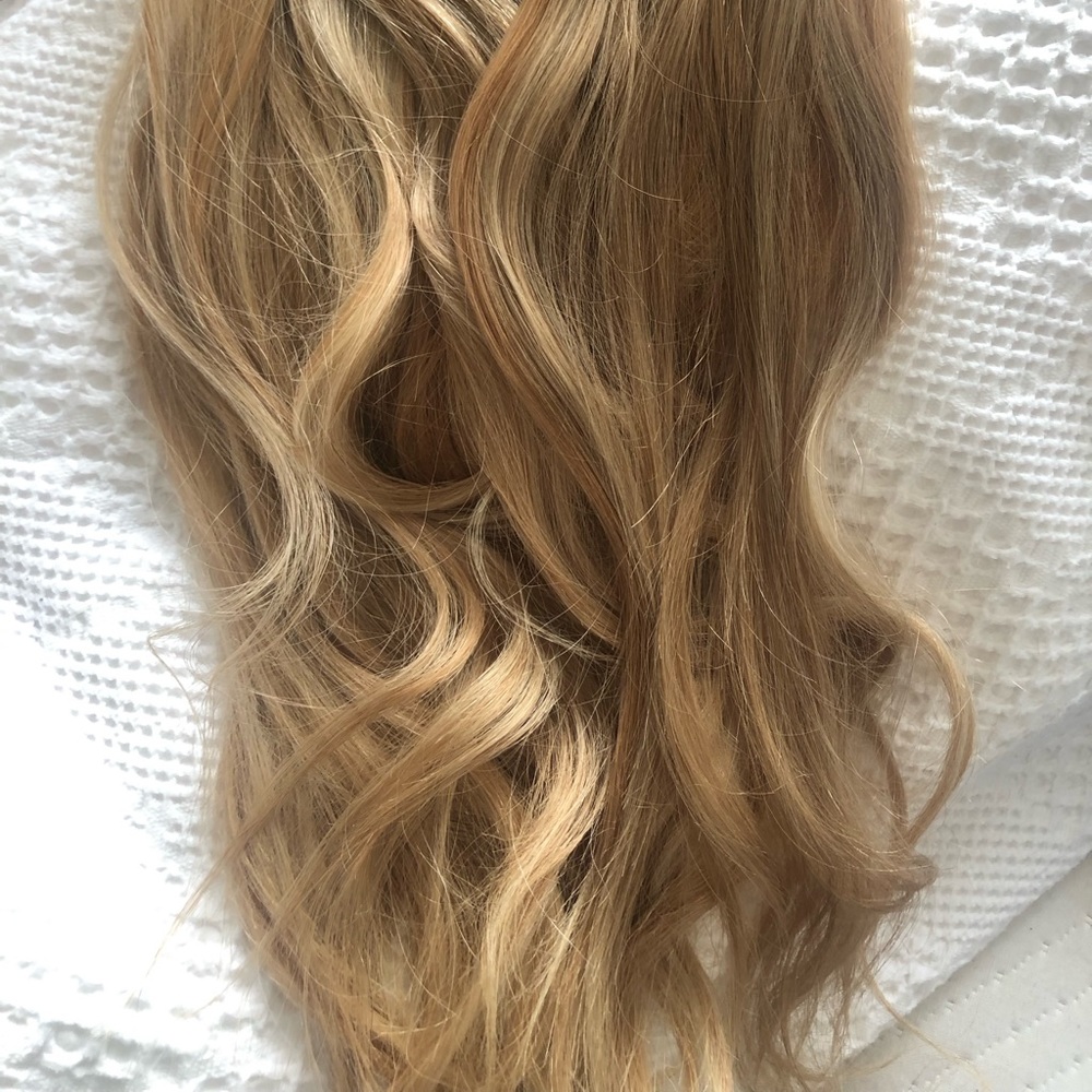 20" Seamless Dirty Blonde Highlights Clip-Ins (180g)